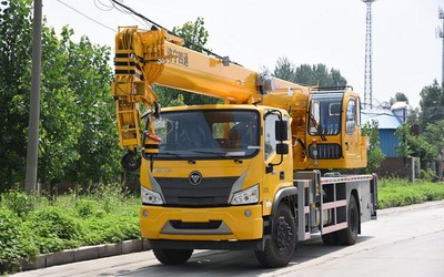 16T Telescopic Truck Cranes, STSQ16F-ES3