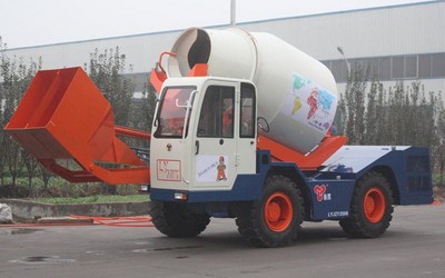 3.5m³ Self-Loading Concrete Mixer, LYJZY3500